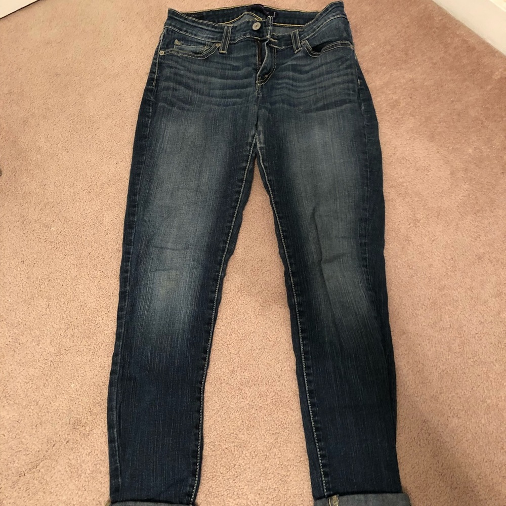 Levi denim jeans size 7!! Style 535.